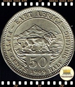 Km 30 África Oriental Britanica 50 Cents (Nós Temos Mais de Uma Data # Favor Escolher uma Data Abaixo e o Estado de Conservação) 1948 1949 ®