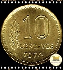 Km 66 Argentina 10 Centavos (Nós Temos Mais de Uma Data # Favor Escolher uma Data Abaixo e o Estado de Conservação) 1970 1971 1974 1975 ®