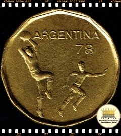 Km 75 Argentina 20 Pesos # Campeonato Mundial de Futebol de 1978 (Nós Temos Mais de Uma Data # Favor Escolher uma Data Abaixo e o Estado de Conservação) 1977 1978 ®