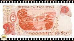 P287a.5 Argentina 1 Peso ND (1970-73) FE - comprar online