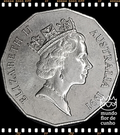 Km 139 Austrália 50 Cents 1991 XFC # 25º aniversário da moeda decimal © - comprar online