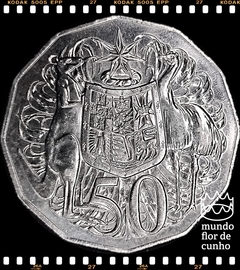 Km 404 Austrália 50 Cents 2004 FC # Elizabeth II ©