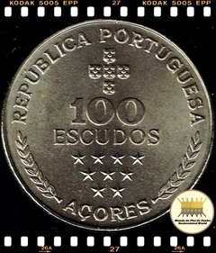 Km 44 Açores (Região Autônoma dos) 100 Escudos 1980 XFC Muito Escassa # Autonomia Regional ®
