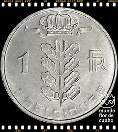 Km 142.1 Bélgica 1 Francs 1981 XFC # Baudoin I © - comprar online