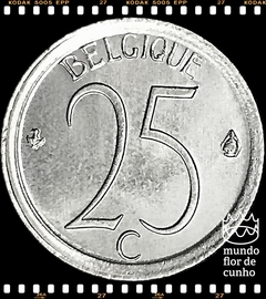 Km 153.1 Bélgica 25 Centimes 1971 XFC # Baudoin I © - comprar online