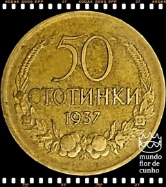 Km 46 Bulgaria 50 Stotinki 1937 MBC/SOB ©