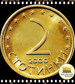 Km 238a Bulgaria 2 Stotinka 2000 XFC © - comprar online