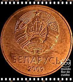 Km 561 Bielorússia 1 Kopek 2009 XFC © - Mundo Flor de Cunho | Numismática