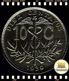 Km 179.2 Bolivia 10 Centavos 1939 (Nós Temos Mais de Um Estado de Conservação # Favor Escolher o Estado de Conservação) na internet