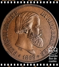 Km 474 Brasil 20 Réis 1869 SOB © - comprar online