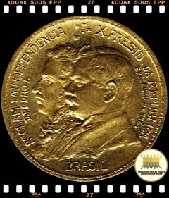 Km 521.1 Brasil 500 Reis ND(1922) # 1o Centenário da Independência do Brasil (Nós Temos Mais de Um Estado de Conservação # Favor Escolher o Estado de Conservação) - comprar online