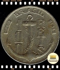 Km 536 Brasil 100 Reis # Almirante Tamandaré (Nós Temos Mais de Uma Data # Favor Escolher uma Data Abaixo e o Estado de Conservação) 1936 1937 1938 - loja online