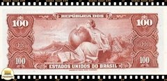 C035 Brasil 100 Cruzeiros ND(1964) FE Escassa P170b - comprar online