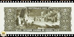 C073a Brasil 5 Cruzeiros ND(1964) FE 1a Primeira Série Muito Escassa P176c - comprar online