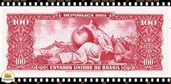 C118 Brasil 10 Centavos em 100 Cruzeiros ND(1966) FE P185b - comprar online