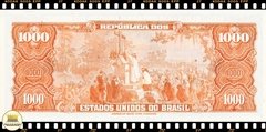 C121 Brasil 1 Cruzeiro Novo em 1000 Cruzeiros ND(1967) FE P187b - comprar online