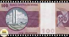 C147 Brasil 100 Cruzeiros ND(1981) FE P195Ab - comprar online