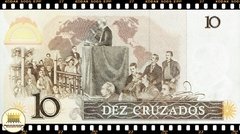 C180 Brasil 10 Cruzados ND(1986) FE 1a. Primeira Série Escassa P209a - comprar online