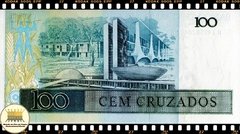 C186 Brasil 100 Cruzados ND(1987) FE P211b - comprar online