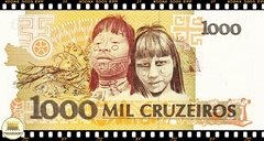 C218 Brasil 1000 Cruzeiros ND(1990) FE P231c - comprar online