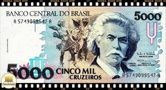 C221 Brasil 5000 Cruzeiros ND(1993) FE P232c
