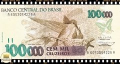 C228 Brasil 100000 Cruzeiros ND(1993) FE P235b