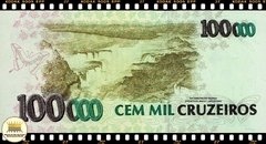 C230 Brasil 100000 Cruzeiros ND(1993) FE 1a. Primeira Série AA 6291 Escassa P235d - comprar online