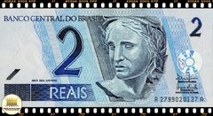 C256 Brasil 2 Reais ND(2003) FE 1a. Primeira Série AA 2799 Escassa P249b