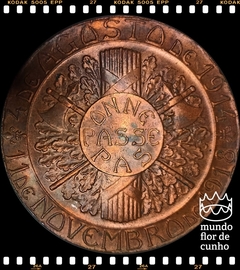 Brasil Medalha Armistício da 1° Guerra # ND (1918) FC © - comprar online