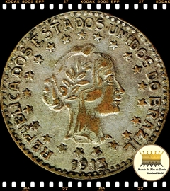 Brasil 1000 Reis 1913 SOB (FALSA) # Moeda Falsa de Época com Prata sobre Zinco © - comprar online
