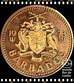 Km 10 Barbados 1 Cent 1973FM(p) XFC Proof © - comprar online