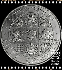 Km 48 Butão 50 Chhertum 1979 XFC # Vaso do Tesouro - Um dos oito símbolos budistas © - comprar online