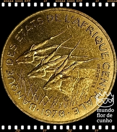 Km 10 Estados Africanos Centrais 25 Francs 1978 (a) FC © - comprar online