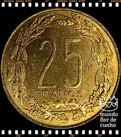 Km 10 Estados Africanos Centrais 25 Francs 1978 (a) FC ©