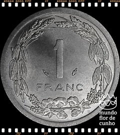 Km 8 Estados Africanos Centrais 1 Franc 1976 (a) XFC ©