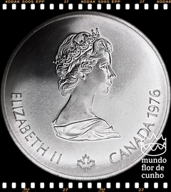 Km 107 Canadá 5 Dollars 1976 XFC Prata # Olimpíadas de 1976, Montreal © - comprar online