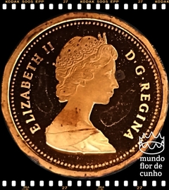 Km 132 Canadá 1 Cent 1984 XFC Proof Escassa # Elizabeth II © - comprar online