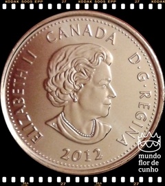 Km 1322a Canadá 25 Cents 2012 XFC Colorida # A Guerra de 1812 - Sir Isaac Brock © - comprar online