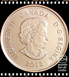 Km 1324 Canadá 25 Cents 2012 XFC Prooflike # A Guerra de 1812 - Tecumseh © - comprar online
