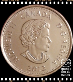 Km 1324a Canadá 25 Cents 2012 XFC Colorida # A Guerra de 1812 - Tecumseh © - comprar online