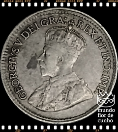 Km 22a Canadá 5 Cents 1920 MBC Prata com Deigrafia # George VI © - comprar online