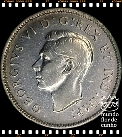 Km 35 Canadá 25 Cents 1940 MBC Prata # George VI © - comprar online