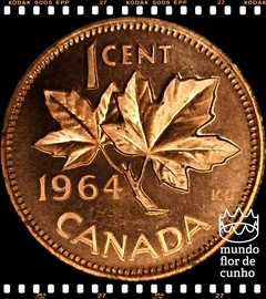 Km 49 Canadá 1 Cent (Nós Temos Mais de Uma Data # Favor Escolher uma Data Abaixo e o Estado de Conservação) 1960 1964 ©