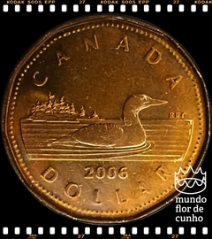 Km 495 Canadá 1 Dollar 2006 FC ©