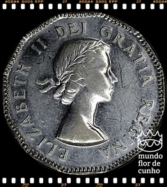 Km 50 Canadá 5 Cents 1953 SOB # Elizabeth II © - comprar online