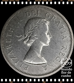 Km 52 Canadá 25 Cents 1964 SOB Prata # Elizabeth II © - comprar online