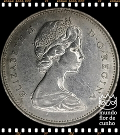 Km 62a Canadá 25 Cents 1968 MBC # Elizabeth II © - comprar online