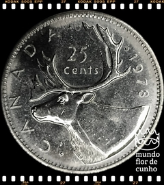 Km 62b Canadá 25 Cents 1978 SOB # Elizabeth II ©