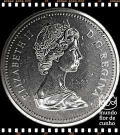 Km 97 Canadá 1 Dollar 1975 XFC Prata # 100° Aniversário da Cidade de Calgary © - comprar online