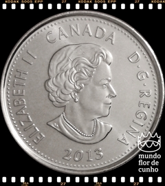 Km NEW Canadá 25 Cents 2013 XFC Colorida # A Guerra de 1812 - Salaberry © - comprar online